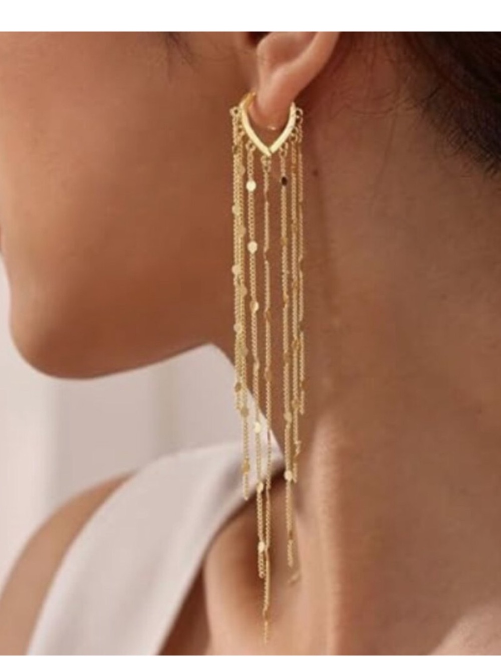 ✨14K Gold Plated Drop Earrings new✨